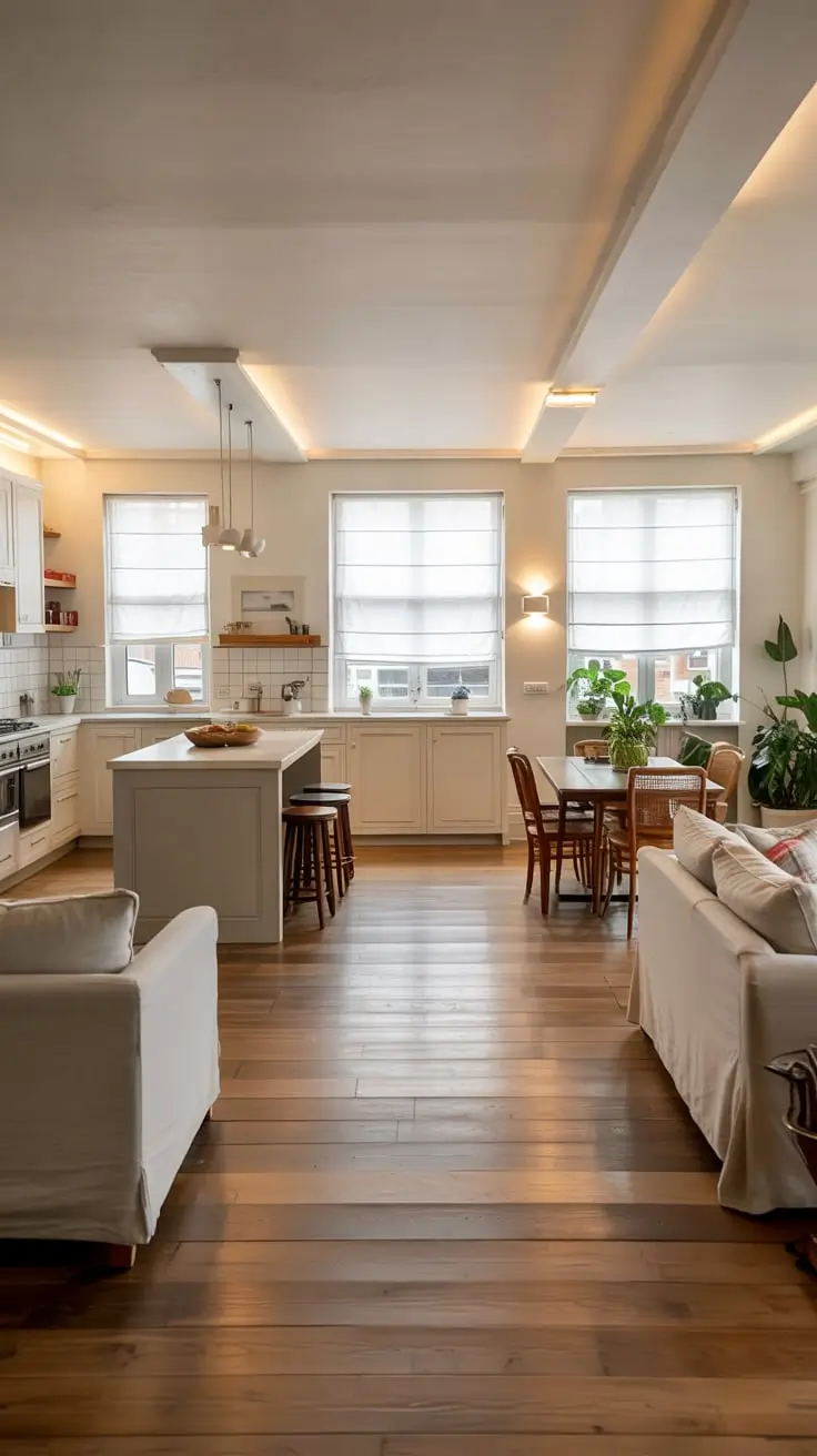 Open Kitchen Living Rooms For 2026: Modern Layouts, Elegant Designs, and Cozy Family Concepts