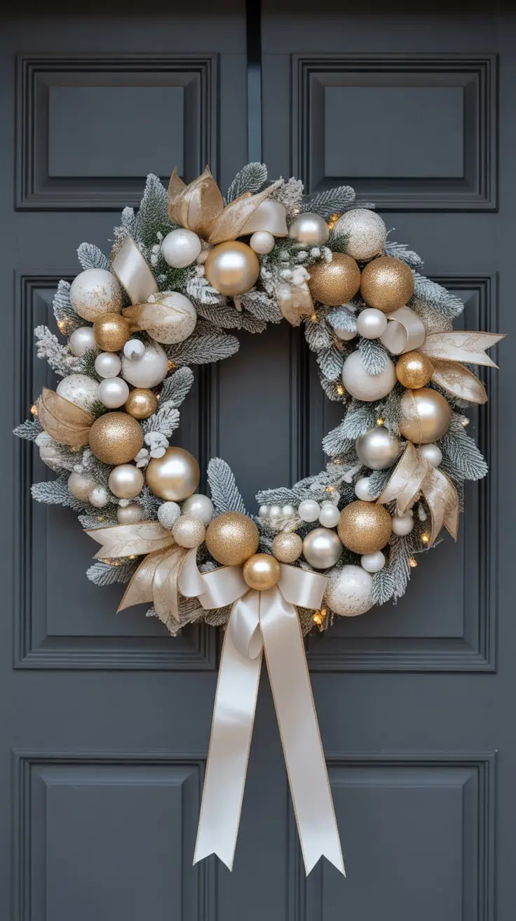 Christmas Wreaths for Front Door Ideas 2025: Elegant, Rustic & Modern Holiday Inspirations