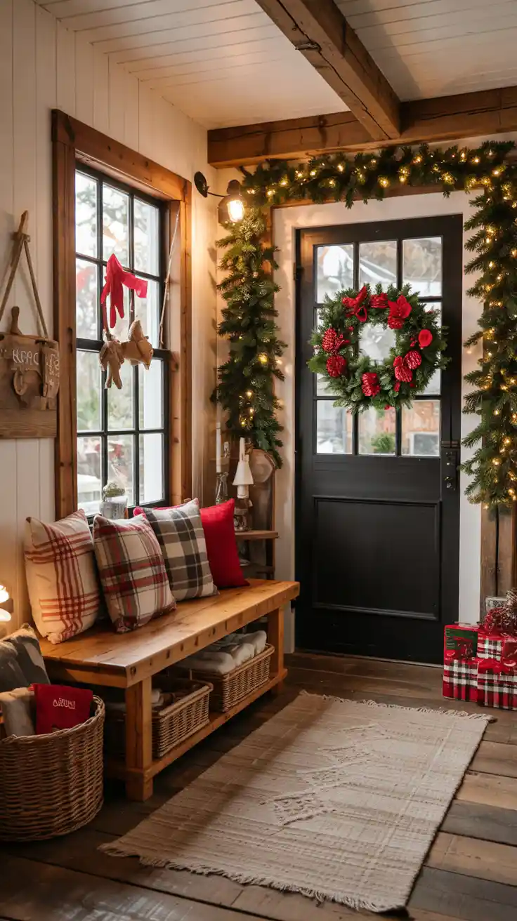 Christmas Entryway Ideas 2025: Festive Inspiration For Front Door, Farmhouse & Modern Spaces