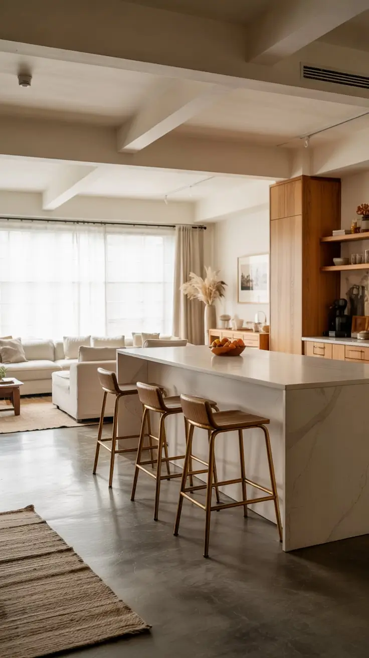 Open Kitchen Living Rooms For 2026: Modern Layouts, Elegant Designs, and Cozy Family Concepts