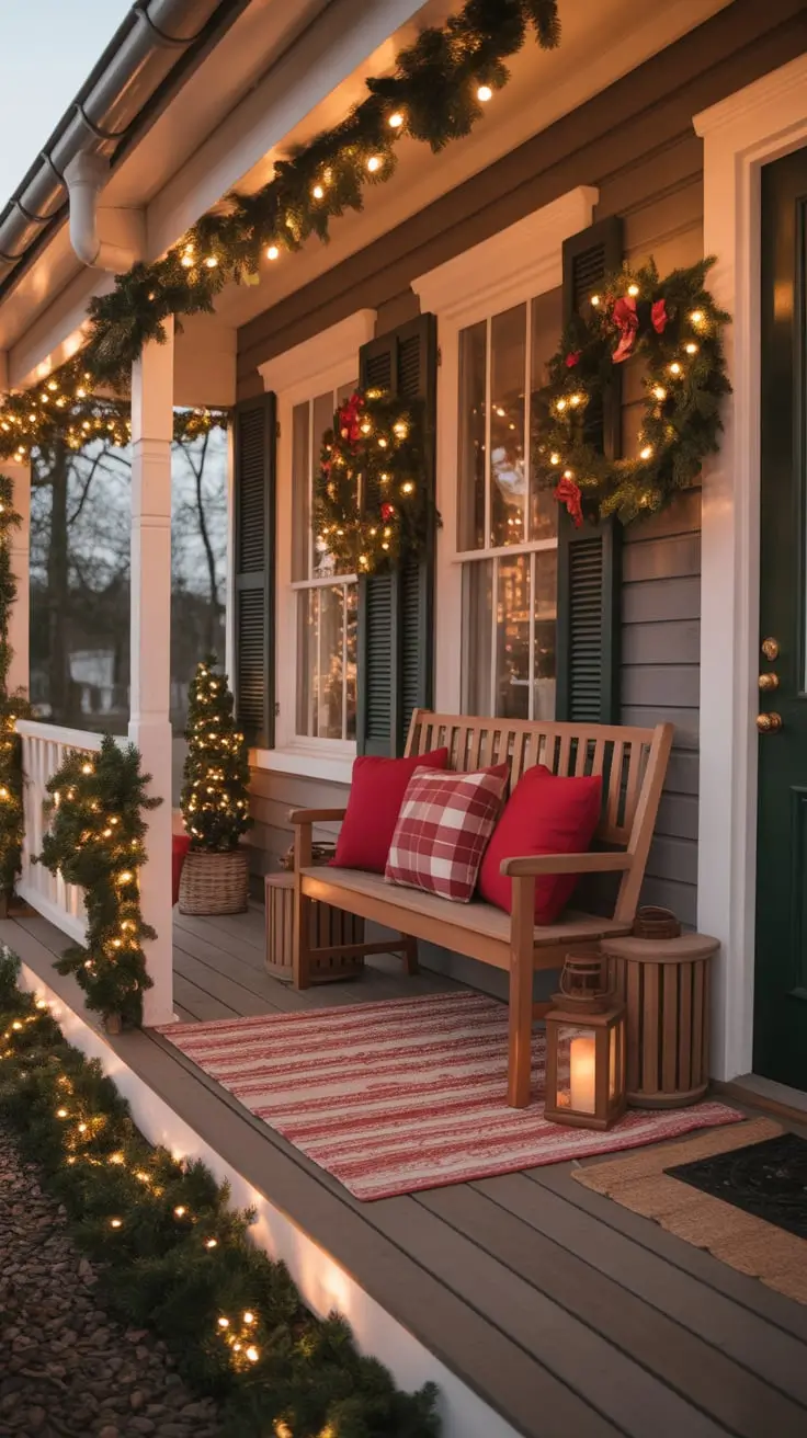 Red And White Christmas Lights 2026: Elegant Outdoor Ideas For A Festive Home