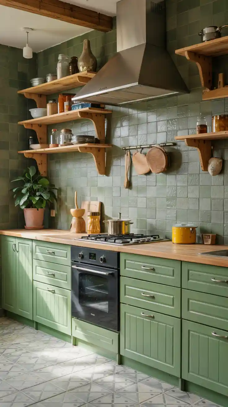 Green Kitchen Ideas 2026: Modern, Rustic, and Pastel Designs for a Fresh Home Look