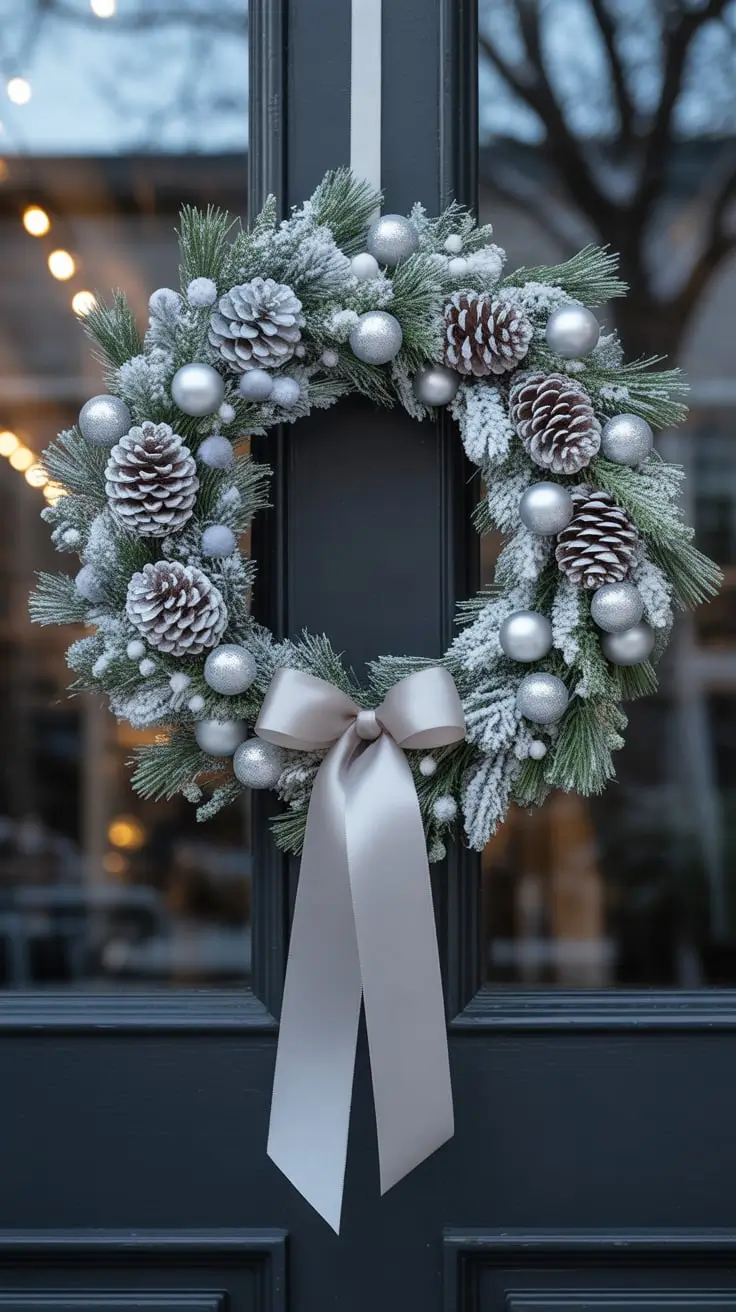 Christmas Wreaths for Front Door Ideas 2025: Elegant, Rustic & Modern Holiday Inspirations