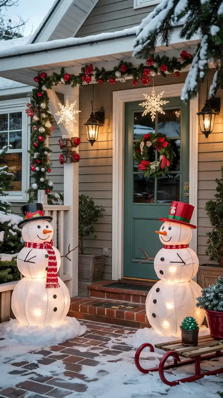 Front Porch Christmas Decor Ideas 2025: Modern, Rustic & Budget-Friendly Christmas Porch Inspiration