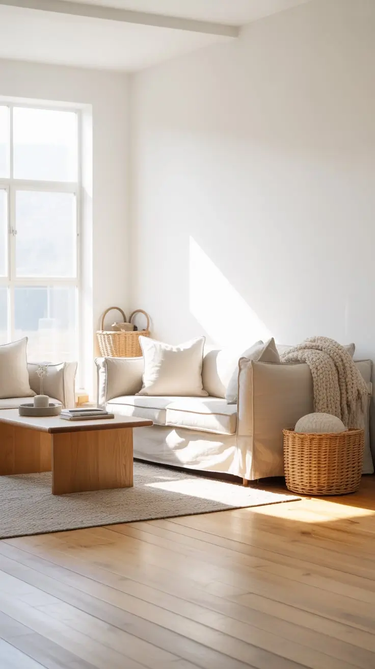 Scandinavian Living Room Ideas 2026: Modern Nordic Style Inspiration for Cozy Minimalist Homes