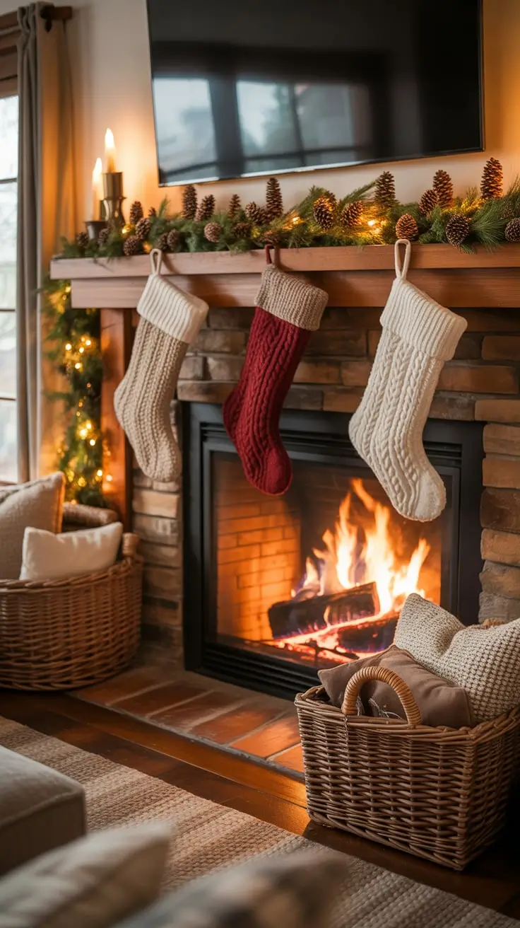Christmas Fireplace Decor Ideas 2025: Cozy, Modern & Traditional Mantel Inspirations