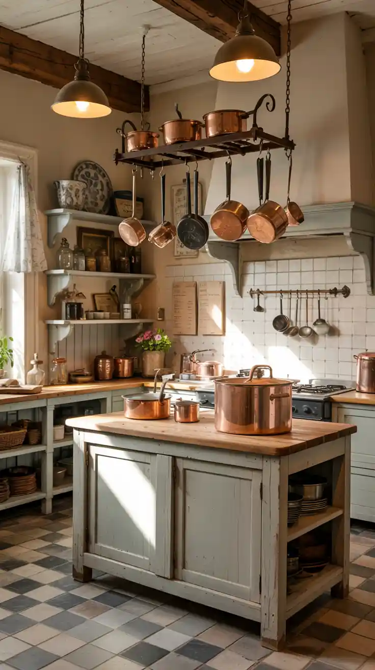 Vintage Kitchen Ideas 2026: Cozy Retro & Farmhouse Style Inspirations For Timeless Charm