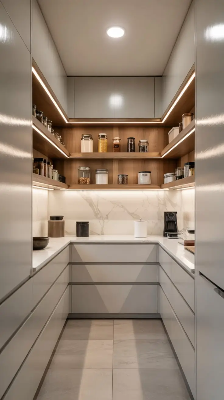 Walk In Pantry Ideas 2026: Modern Layouts, Smart Storage & Minimalist Design Inspiration