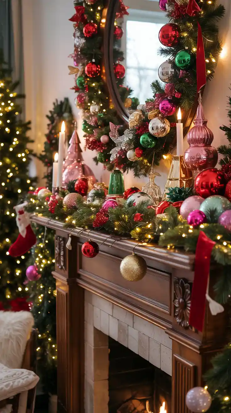 Christmas Mantle Decor Ideas 2025: Elegant, Rustic, and Modern Fireplace Inspirations
