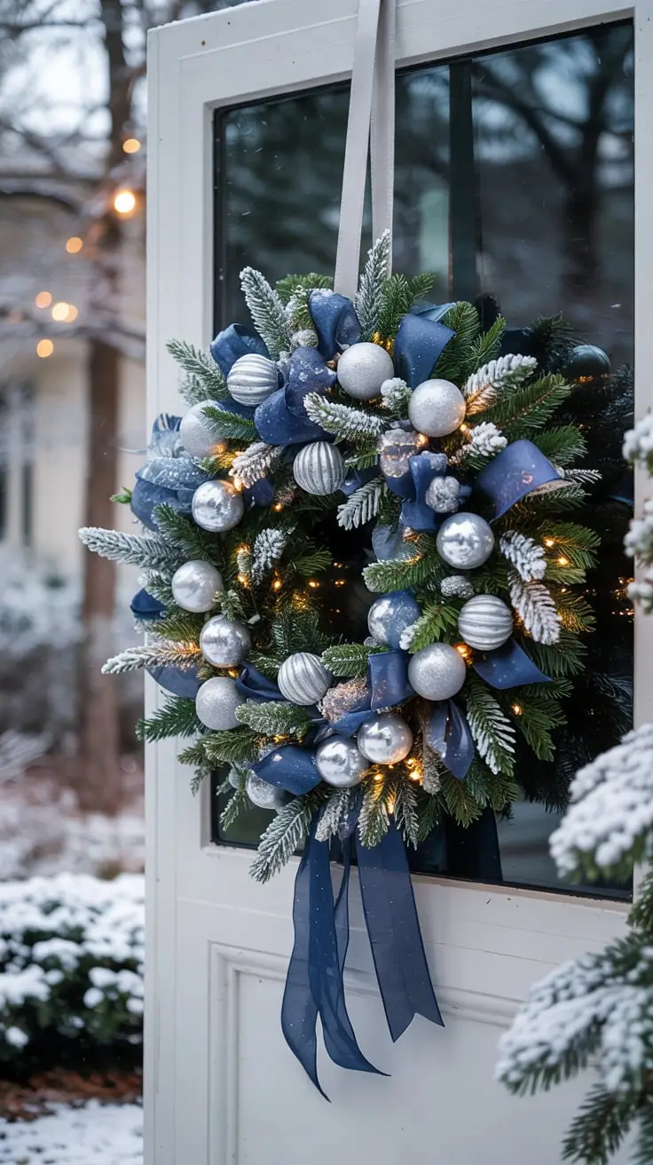 Christmas Wreaths for Front Door Ideas 2025: Elegant, Rustic & Modern Holiday Inspirations