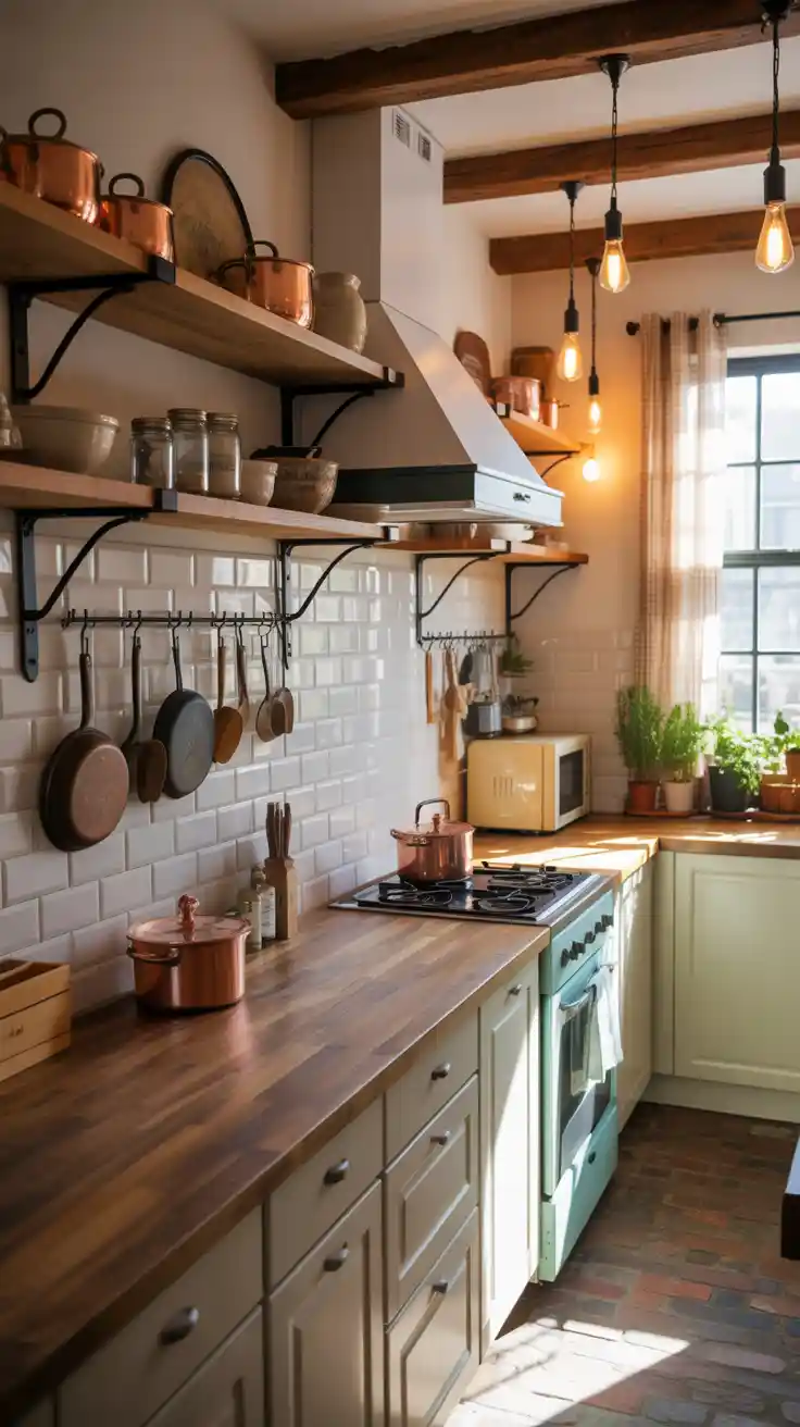 Vintage Kitchen Ideas 2026: Cozy Retro & Farmhouse Style Inspirations For Timeless Charm