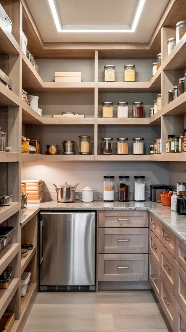 Walk In Pantry Ideas 2026: Modern Layouts, Smart Storage & Minimalist Design Inspiration