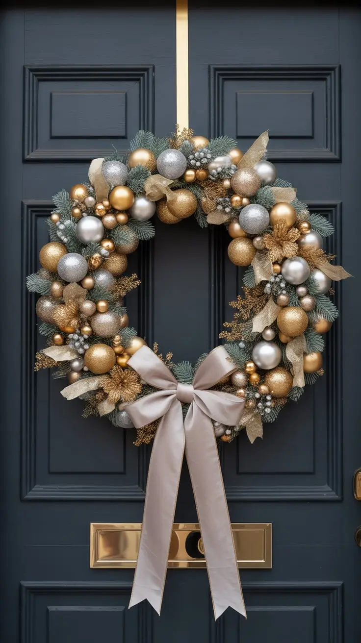 Christmas Wreaths for Front Door Ideas 2025: Elegant, Rustic & Modern Holiday Inspirations