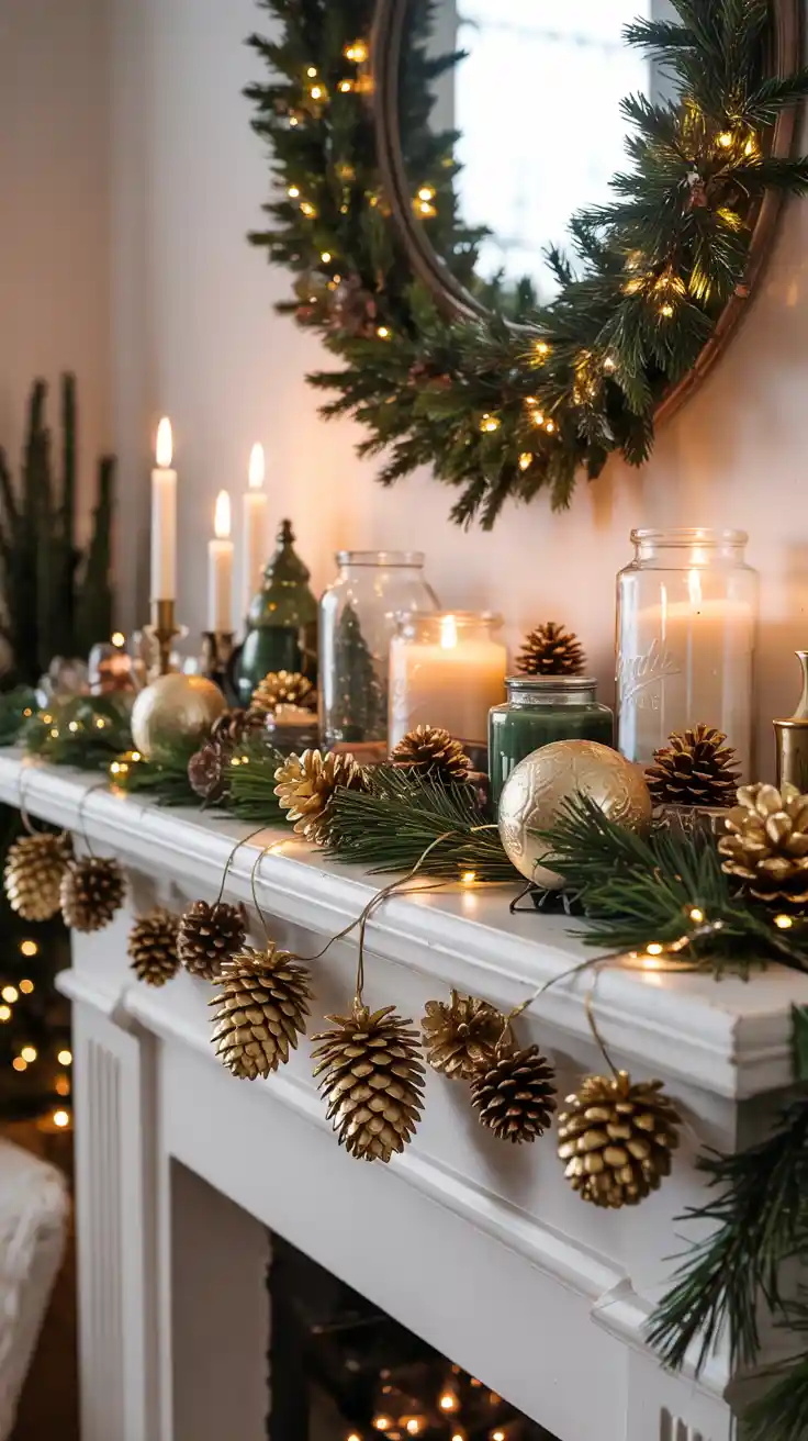 Christmas Mantle Decor Ideas 2025: Elegant, Rustic, and Modern Fireplace Inspirations