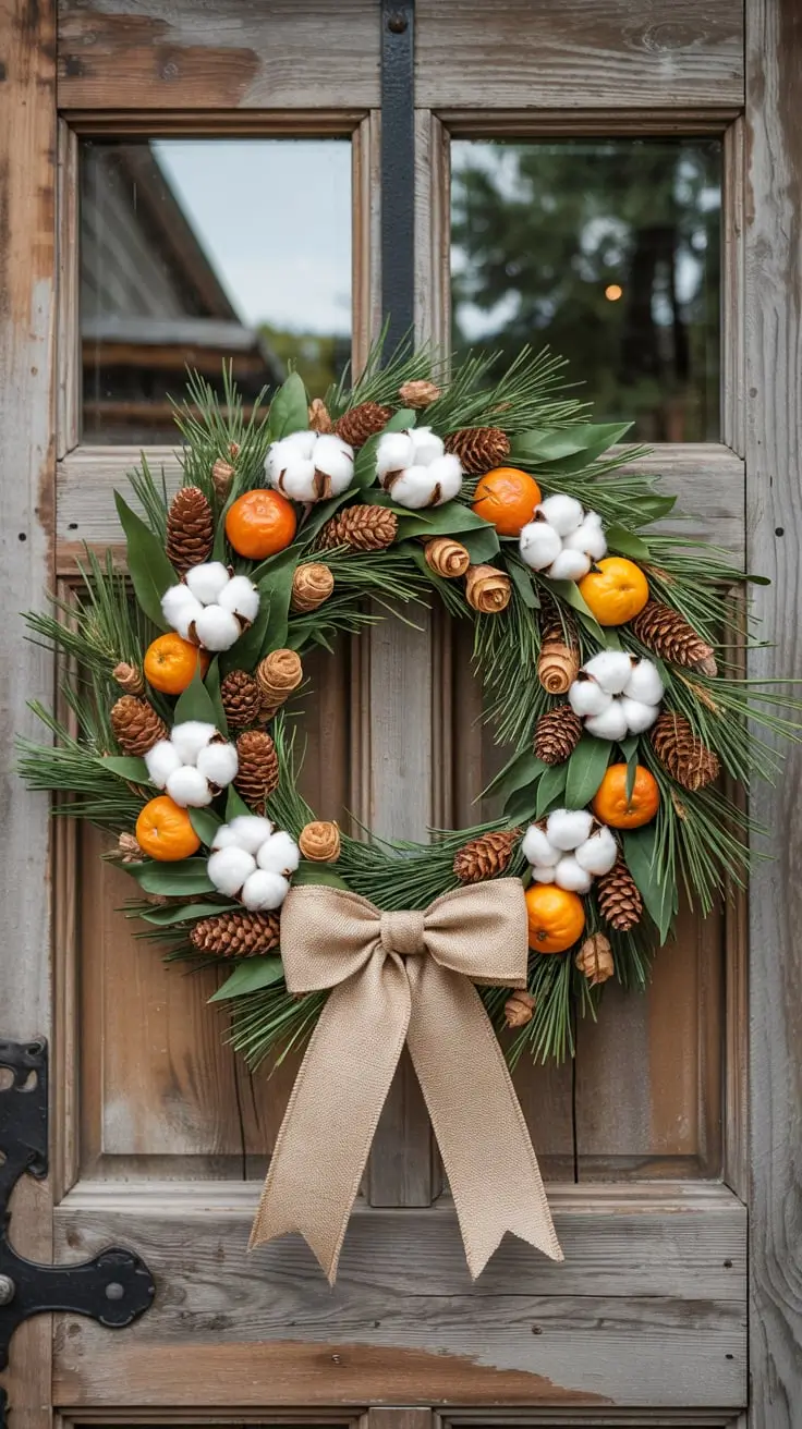 Christmas Wreaths for Front Door Ideas 2025: Elegant, Rustic & Modern Holiday Inspirations
