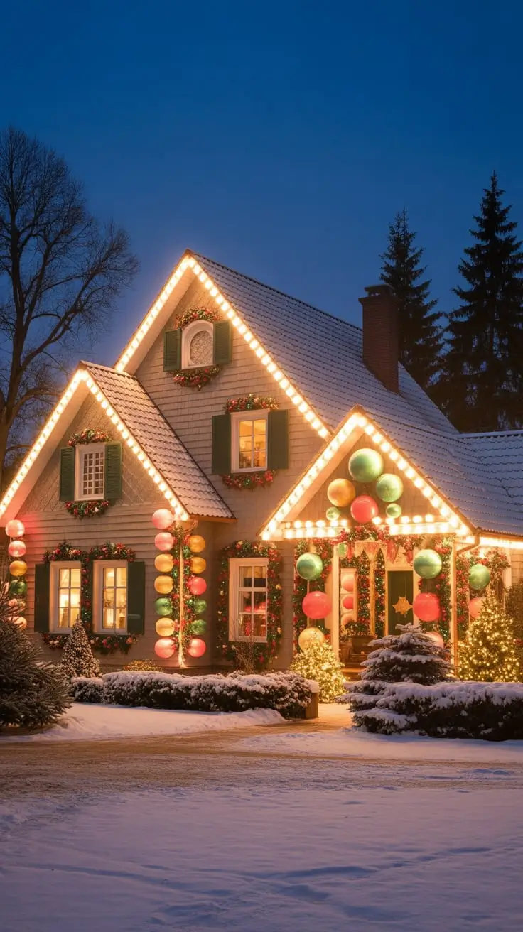 Christmas Lights On House Exterior Ideas 2026: Modern, Vintage & Simple Decorating Inspirations