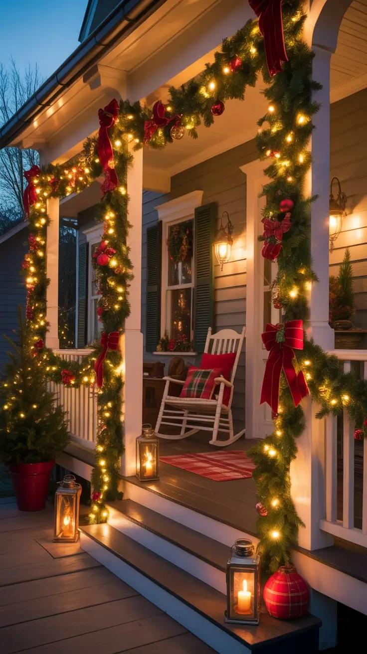Red And White Christmas Lights 2026: Elegant Outdoor Ideas For A Festive Home