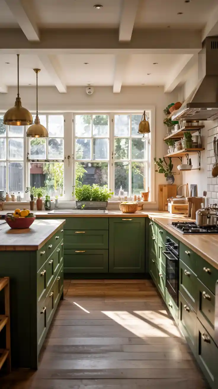 Green Kitchen Ideas 2026: Modern, Rustic, and Pastel Designs for a Fresh Home Look