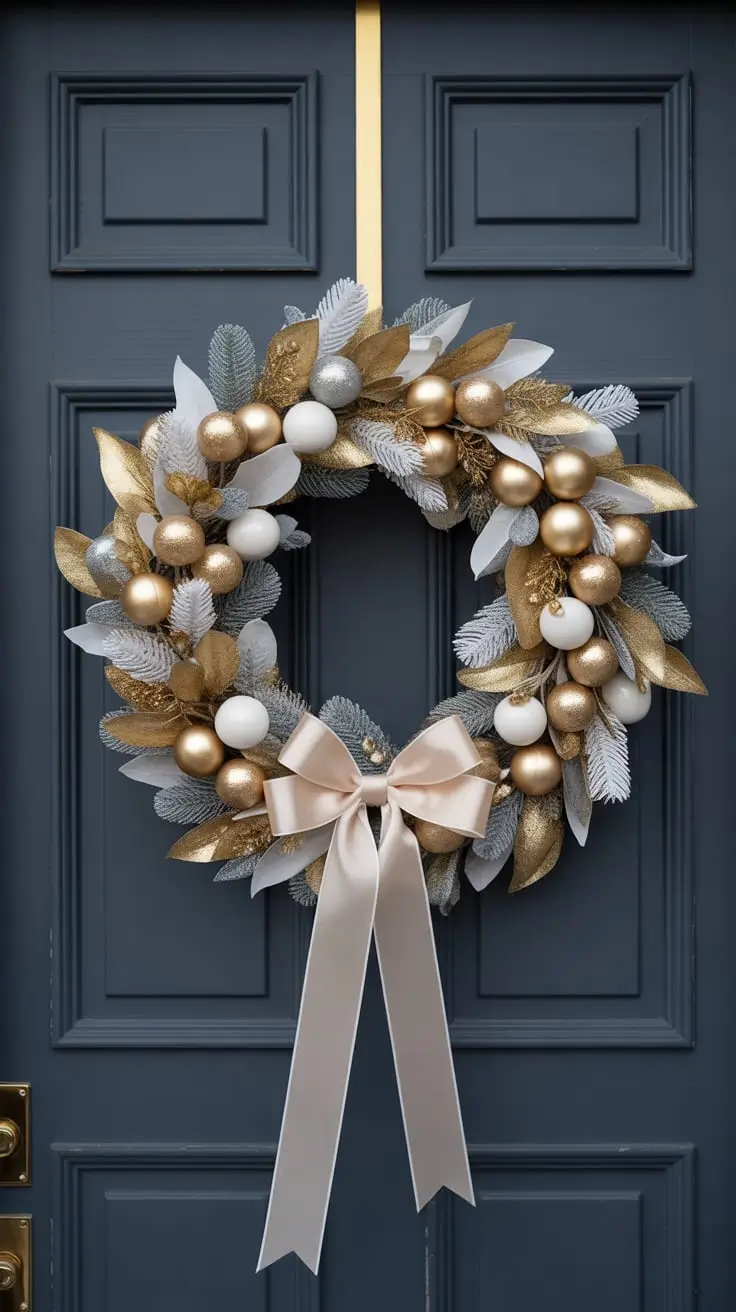 Christmas Wreaths for Front Door Ideas 2025: Elegant, Rustic & Modern Holiday Inspirations