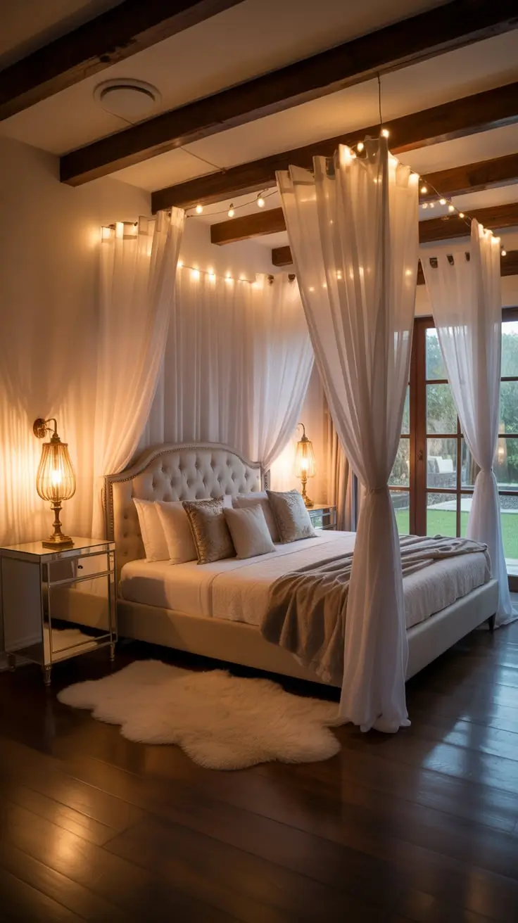 Christmas Lights In The Bedroom 2026: Magical Ideas For Cozy, Colorful & Modern Holiday Decor