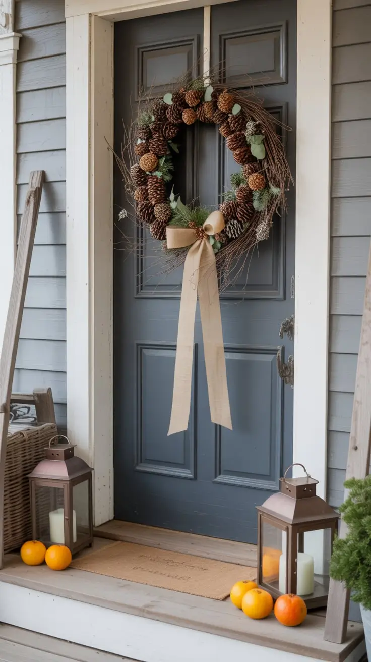 Christmas Wreaths for Front Door Ideas 2025: Elegant, Rustic & Modern Holiday Inspirations