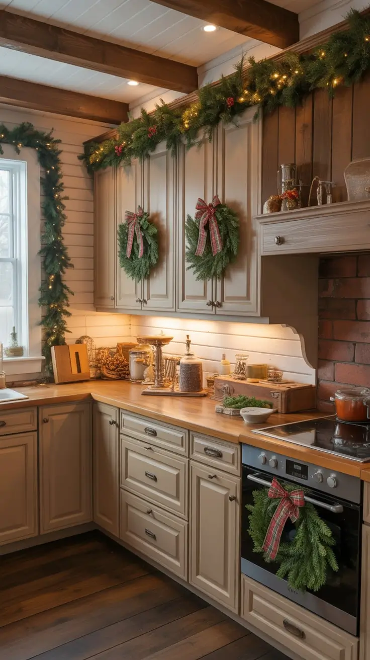 Christmas Kitchen Decor Ideas 2025: Modern, Simple, and Festive Designs for Every Style