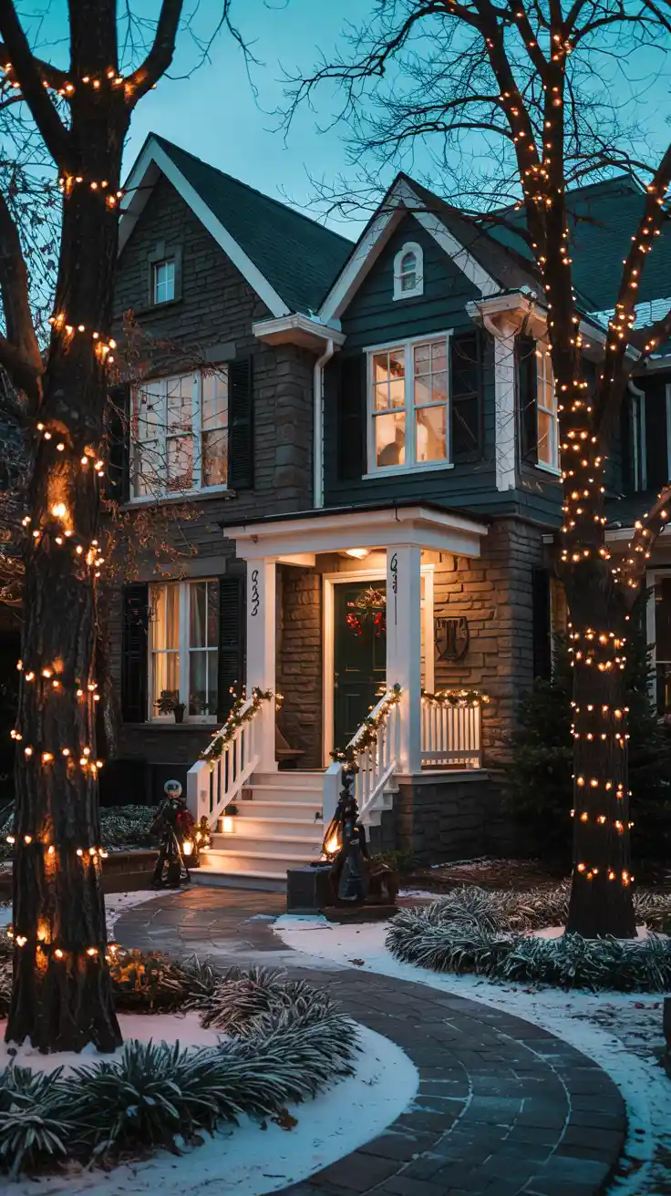 Warm White Christmas Lights 2025: Elegant Indoor & Outdoor Holiday Lighting Ideas