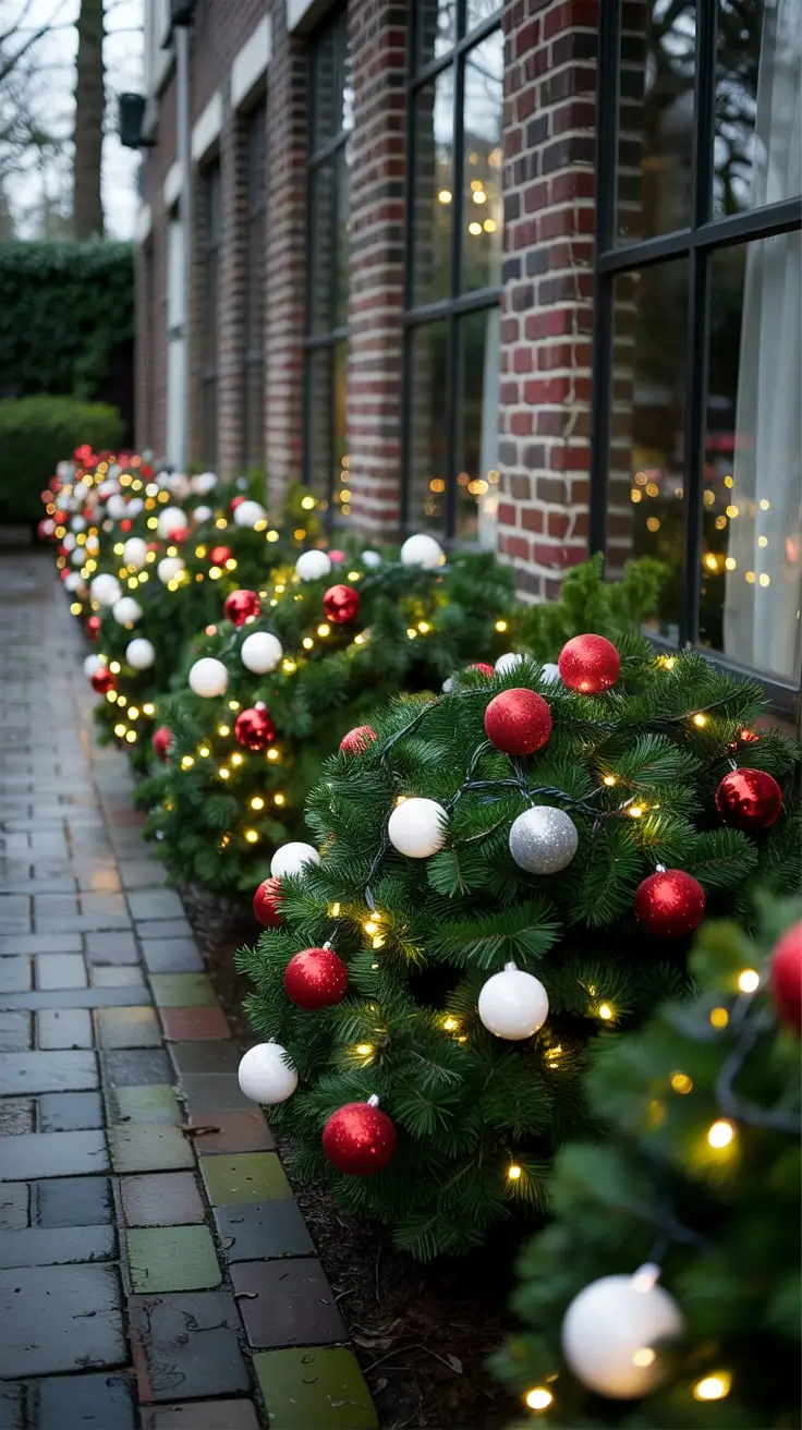Red And White Christmas Lights 2026: Elegant Outdoor Ideas For A Festive Home