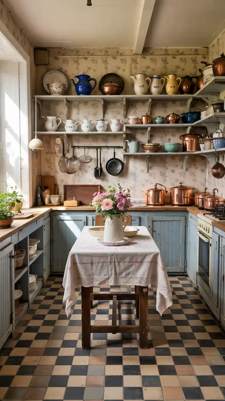 Vintage Kitchen Ideas 2026: Cozy Retro & Farmhouse Style Inspirations For Timeless Charm