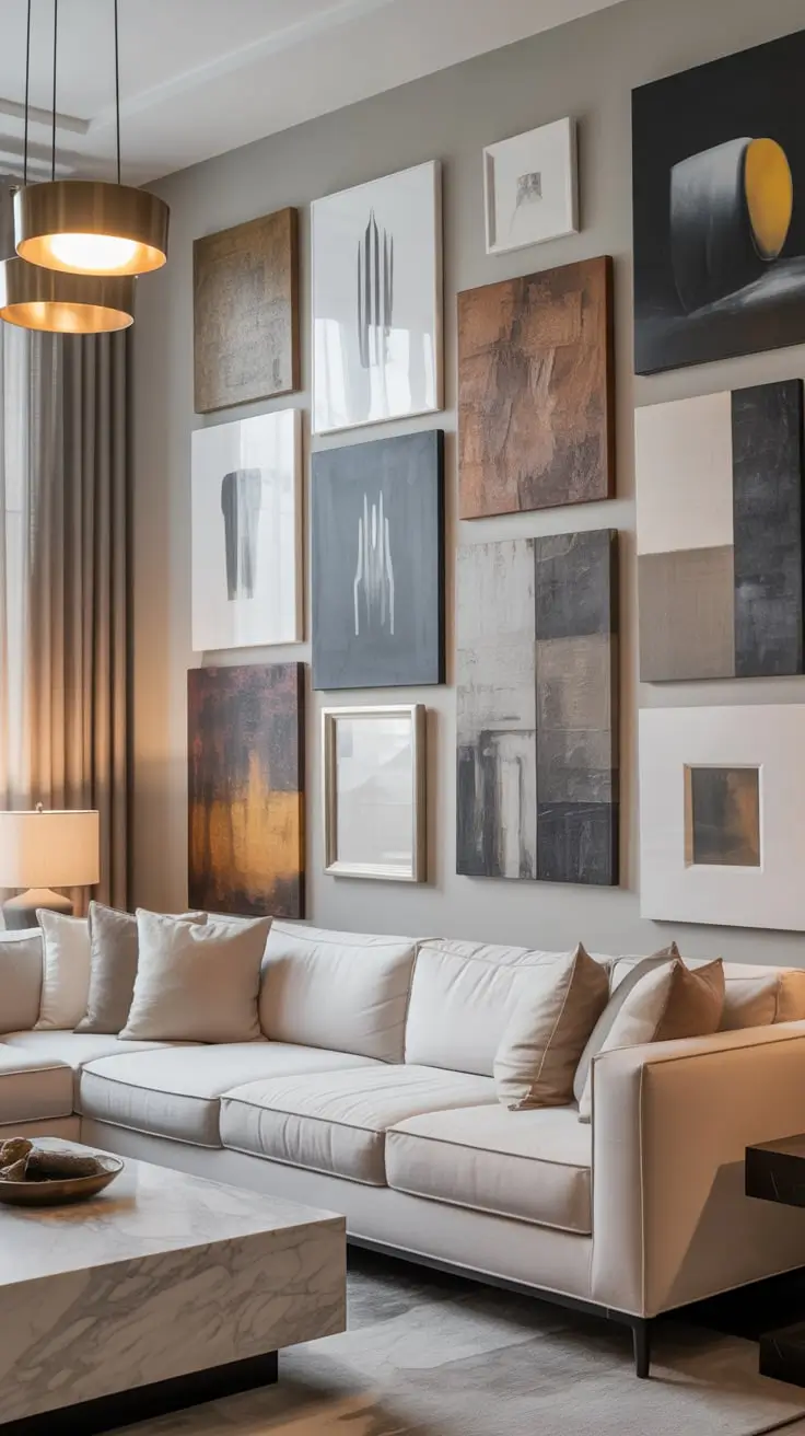 Wall Art for Living Room Ideas 2026: Modern, Aesthetic & Beautiful Decor Inspirations