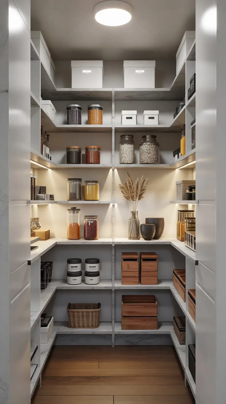 Walk In Pantry Ideas 2026: Modern Layouts, Smart Storage & Minimalist Design Inspiration