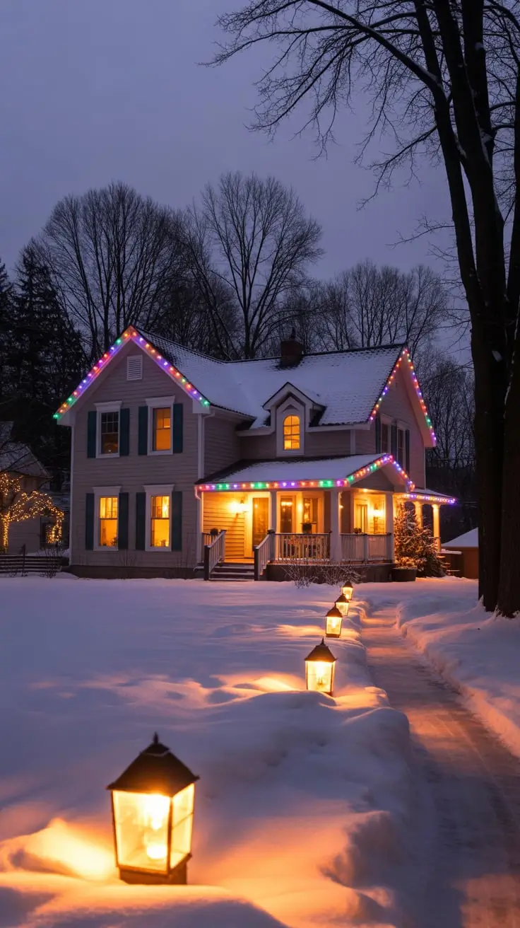 Christmas Lights On House Exterior Ideas 2026: Modern, Vintage & Simple Decorating Inspirations