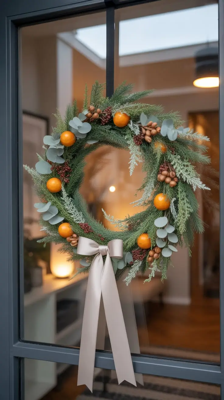 Christmas Wreaths for Front Door Ideas 2025: Elegant, Rustic & Modern Holiday Inspirations