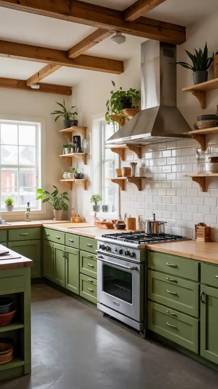 Green Kitchen Ideas 2026: Modern, Rustic, and Pastel Designs for a Fresh Home Look