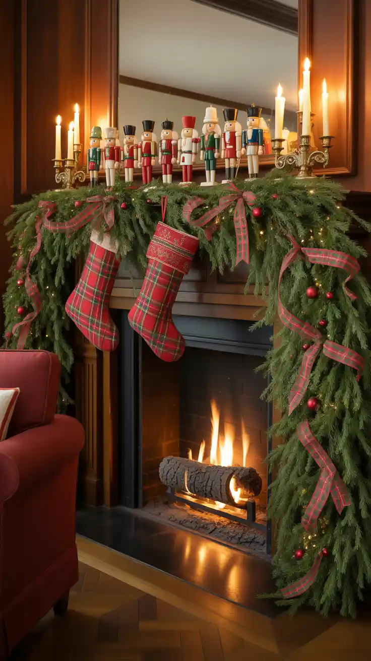 Christmas Mantle Decor Ideas 2025: Elegant, Rustic, and Modern Fireplace Inspirations