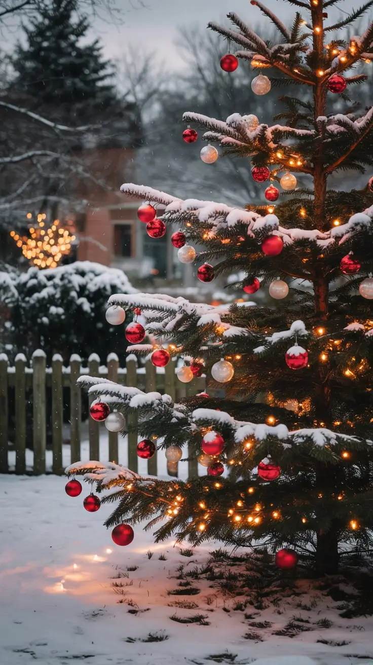 Red And White Christmas Lights 2026: Elegant Outdoor Ideas For A Festive Home