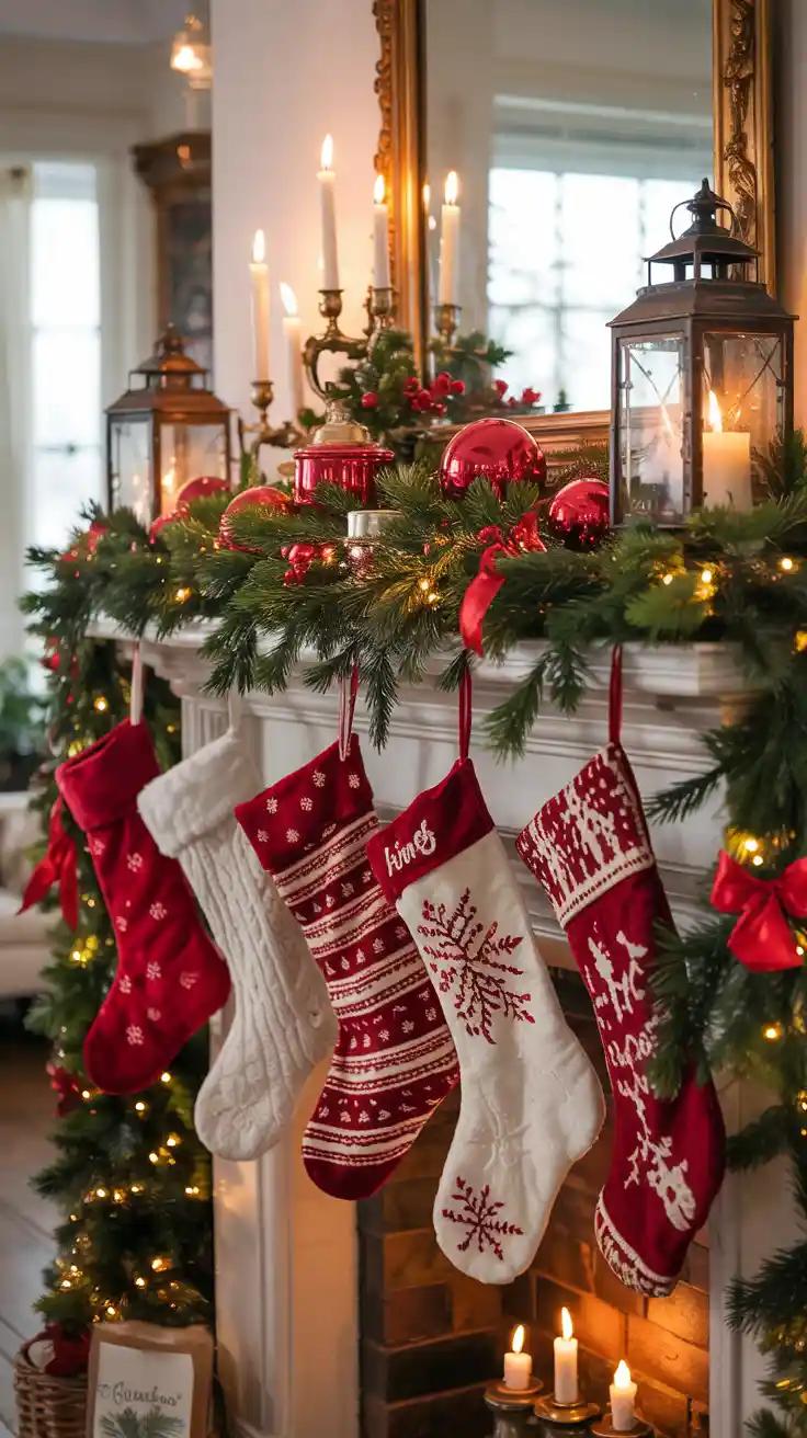 Christmas Mantle Decor Ideas 2025: Elegant, Rustic, and Modern Fireplace Inspirations