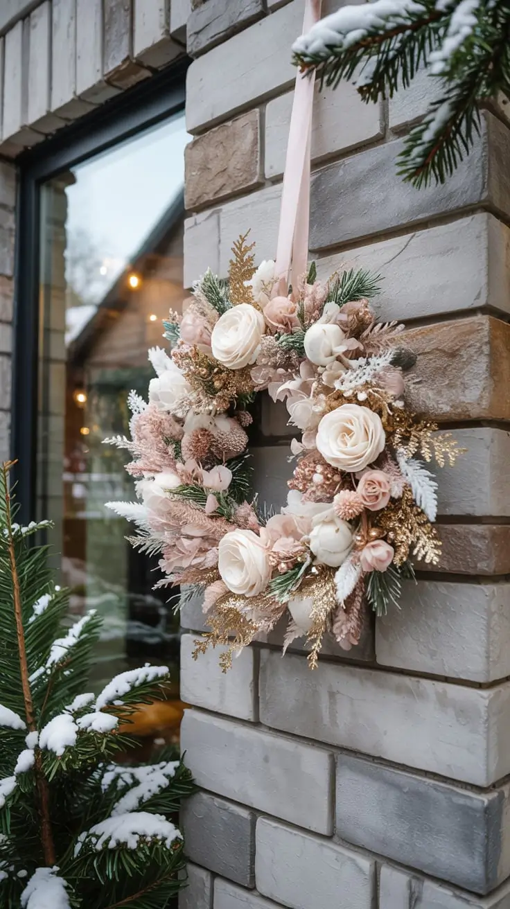 Christmas Wreaths for Front Door Ideas 2025: Elegant, Rustic & Modern Holiday Inspirations