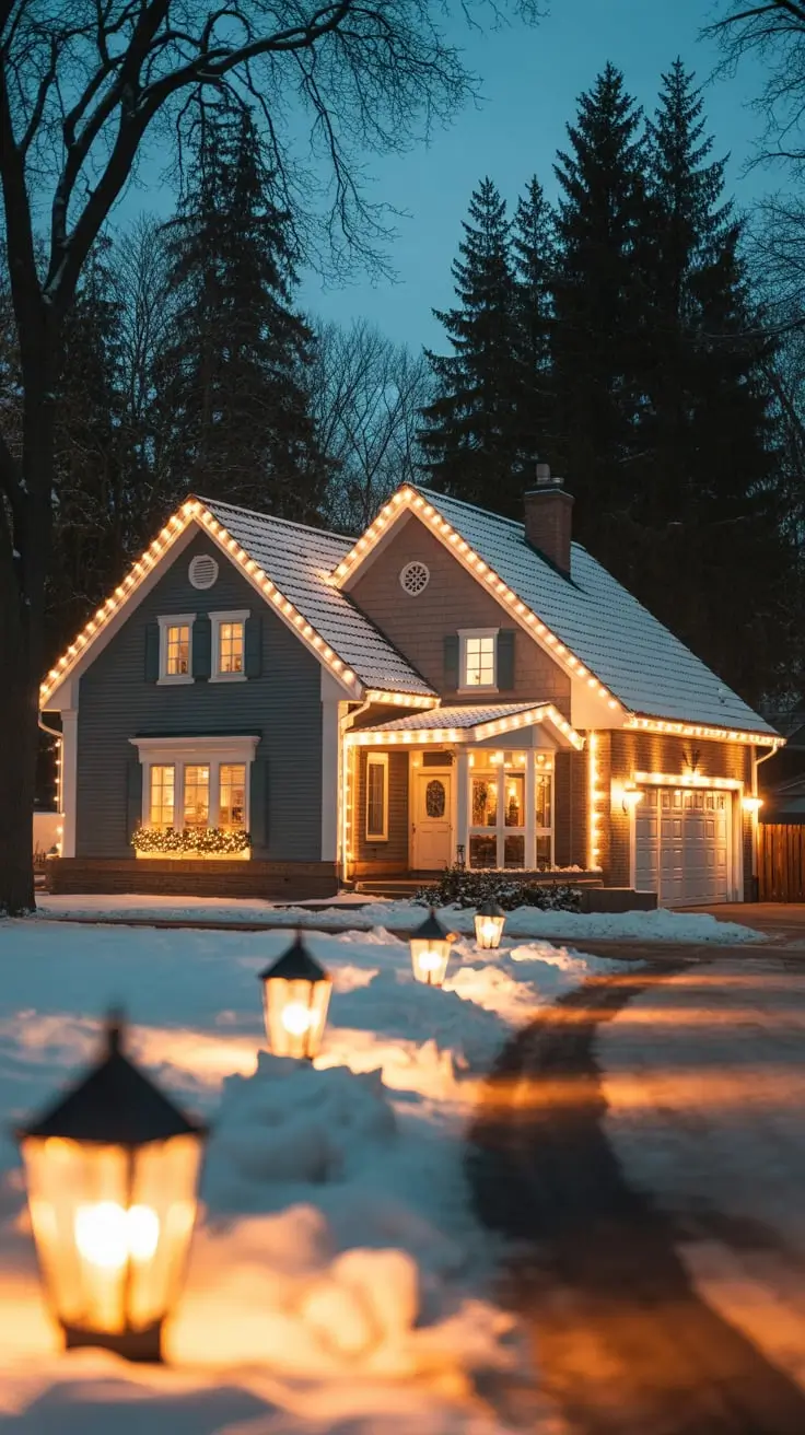 Christmas Lights On House Exterior Ideas 2026: Modern, Vintage & Simple Decorating Inspirations