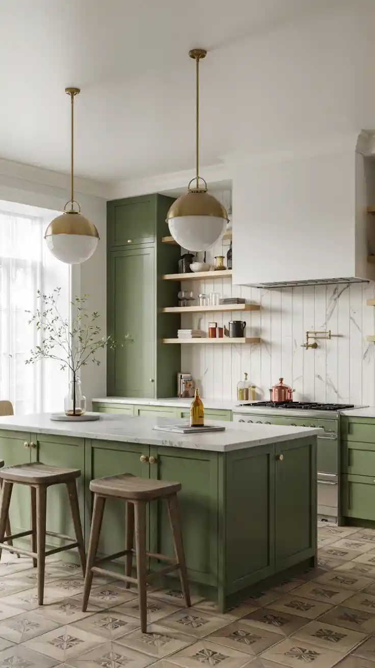 Green Kitchen Ideas 2026: Modern, Rustic, and Pastel Designs for a Fresh Home Look