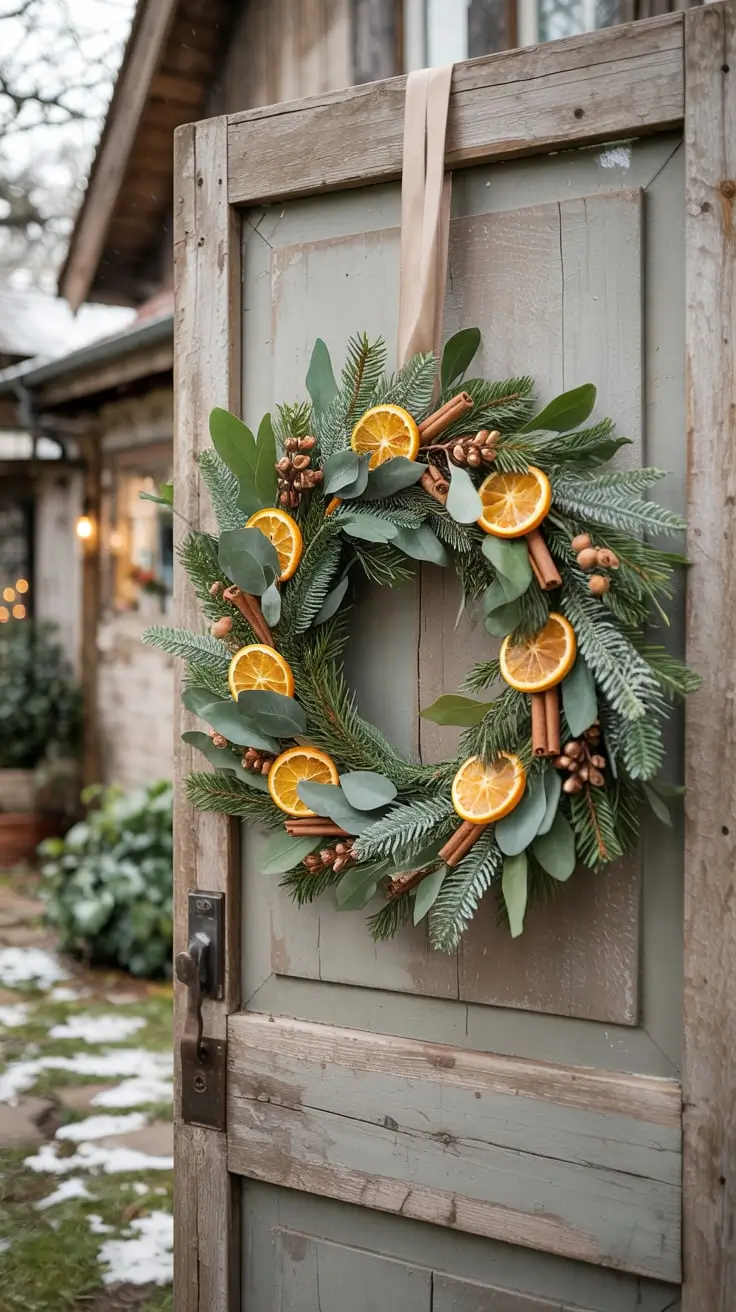 Christmas Wreaths for Front Door Ideas 2025: Elegant, Rustic & Modern Holiday Inspirations