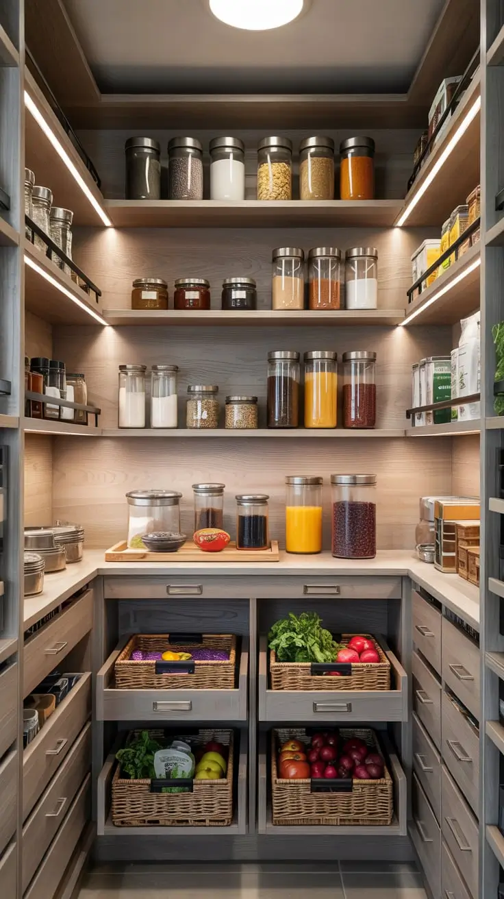Walk In Pantry Ideas 2026: Modern Layouts, Smart Storage & Minimalist Design Inspiration