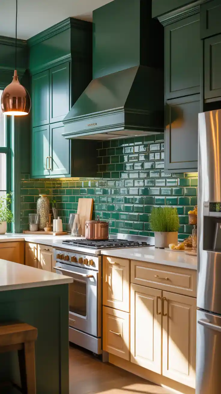 Green Kitchen Ideas 2026: Modern, Rustic, and Pastel Designs for a Fresh Home Look