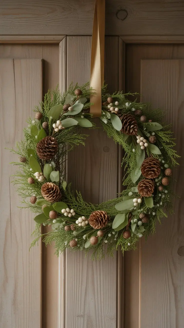 Christmas Wreaths for Front Door Ideas 2025: Elegant, Rustic & Modern Holiday Inspirations