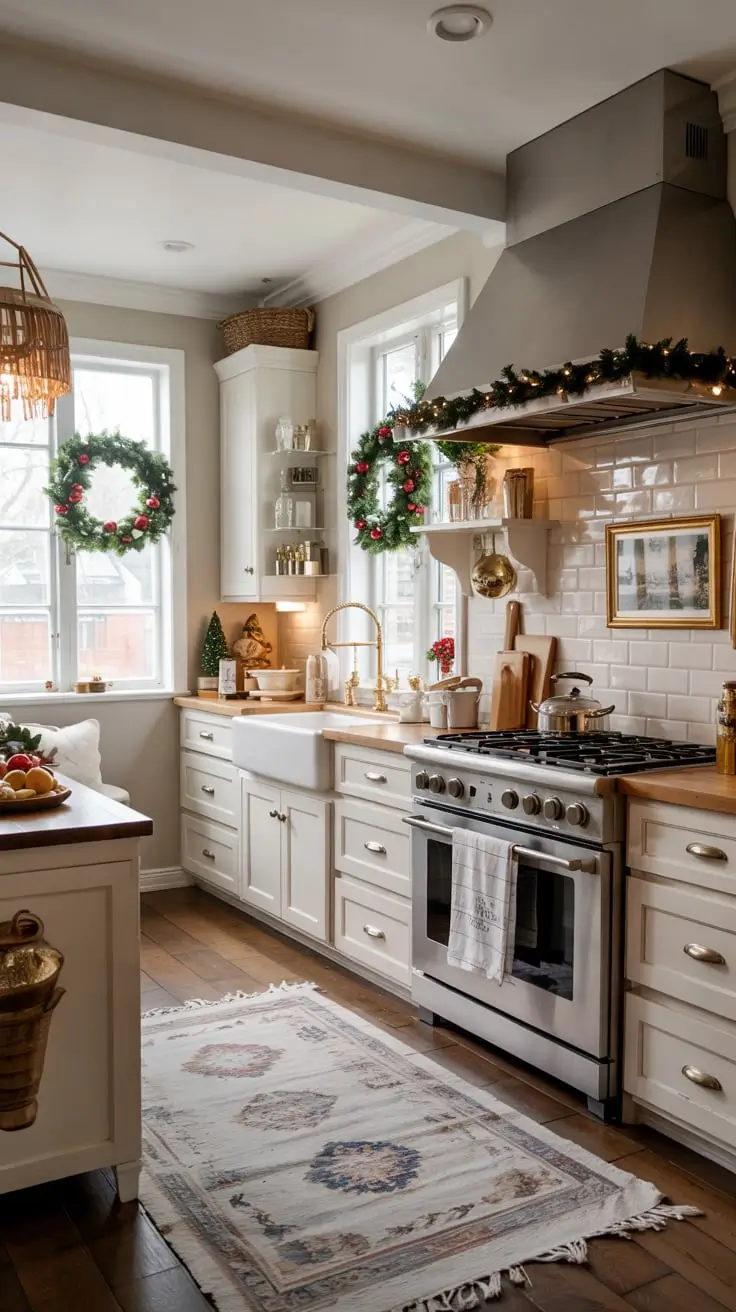 Christmas Kitchen Decor Ideas 2025: Modern, Simple, and Festive Designs for Every Style