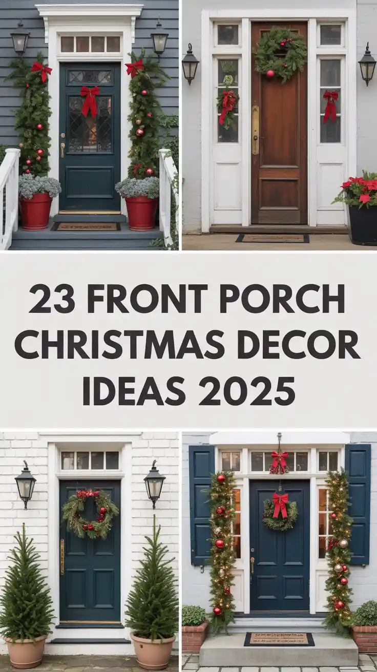 Front Porch Christmas Decor Ideas 2025: Modern, Rustic & Budget-Friendly Christmas Porch Inspiration