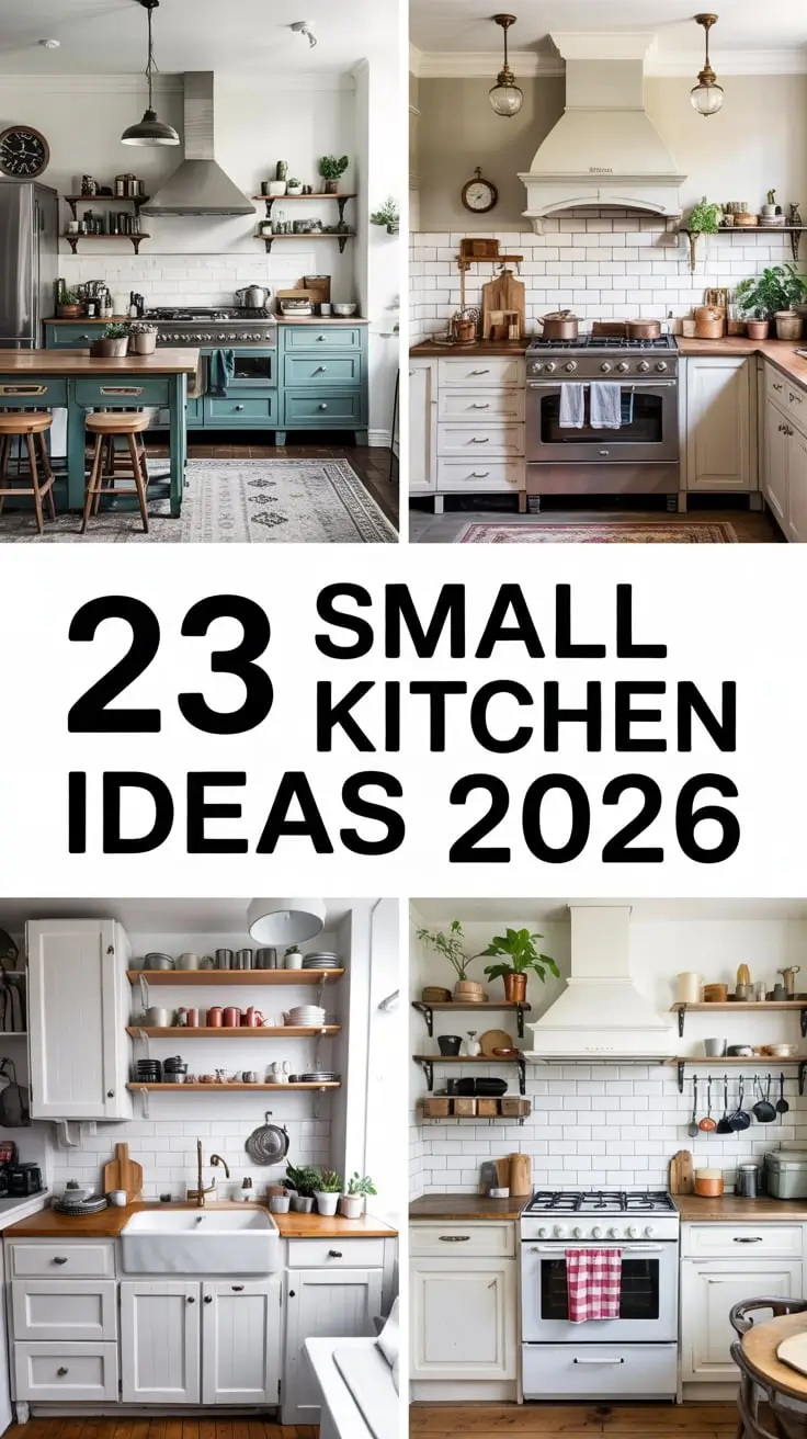 Small Kitchen Ideas 2026: Modern Layouts, Aesthetic Designs, and Smart Space Solutions