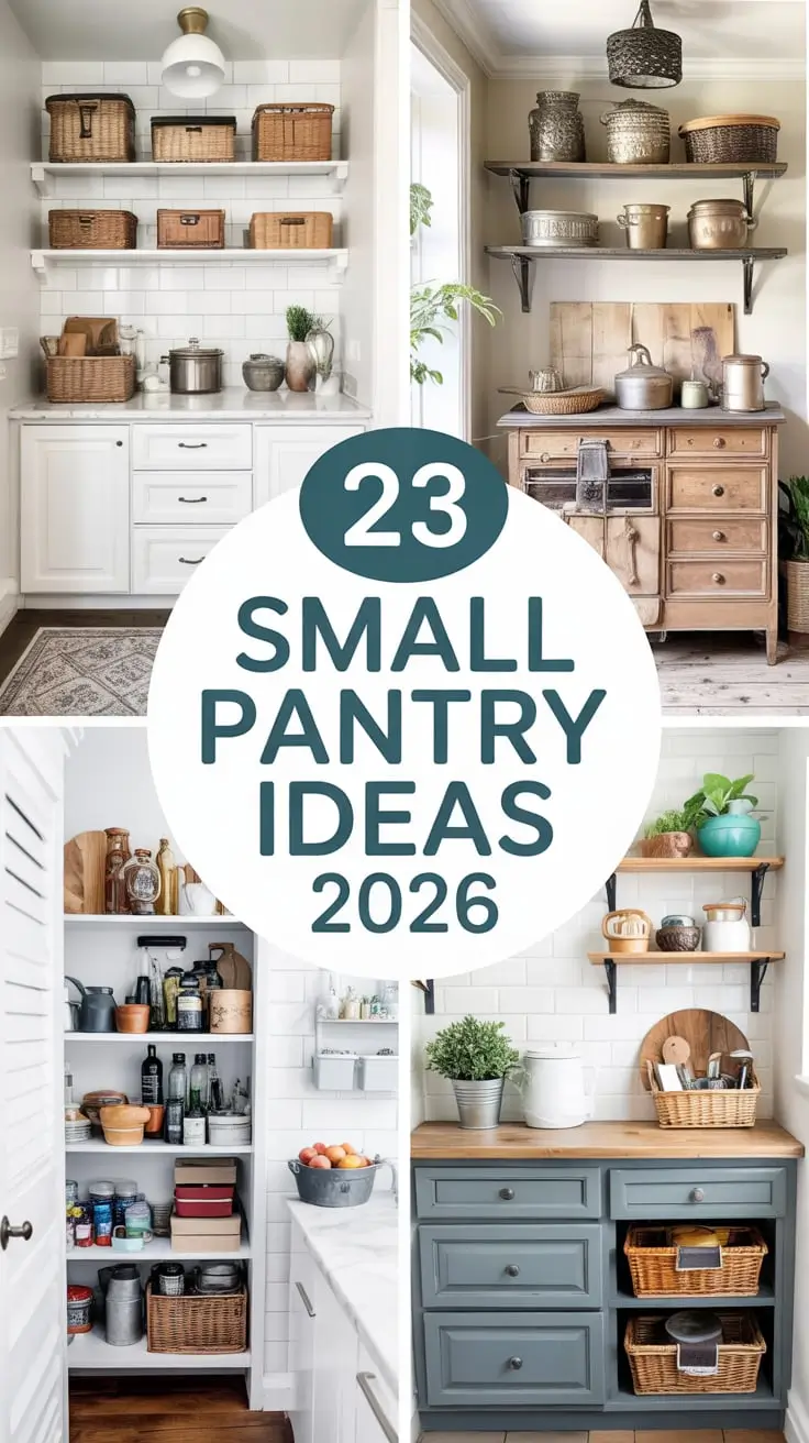 Small Pantry Ideas 2026: Modern Layouts, DIY Hacks, and Space-Saving Designs for Tiny Kitchens