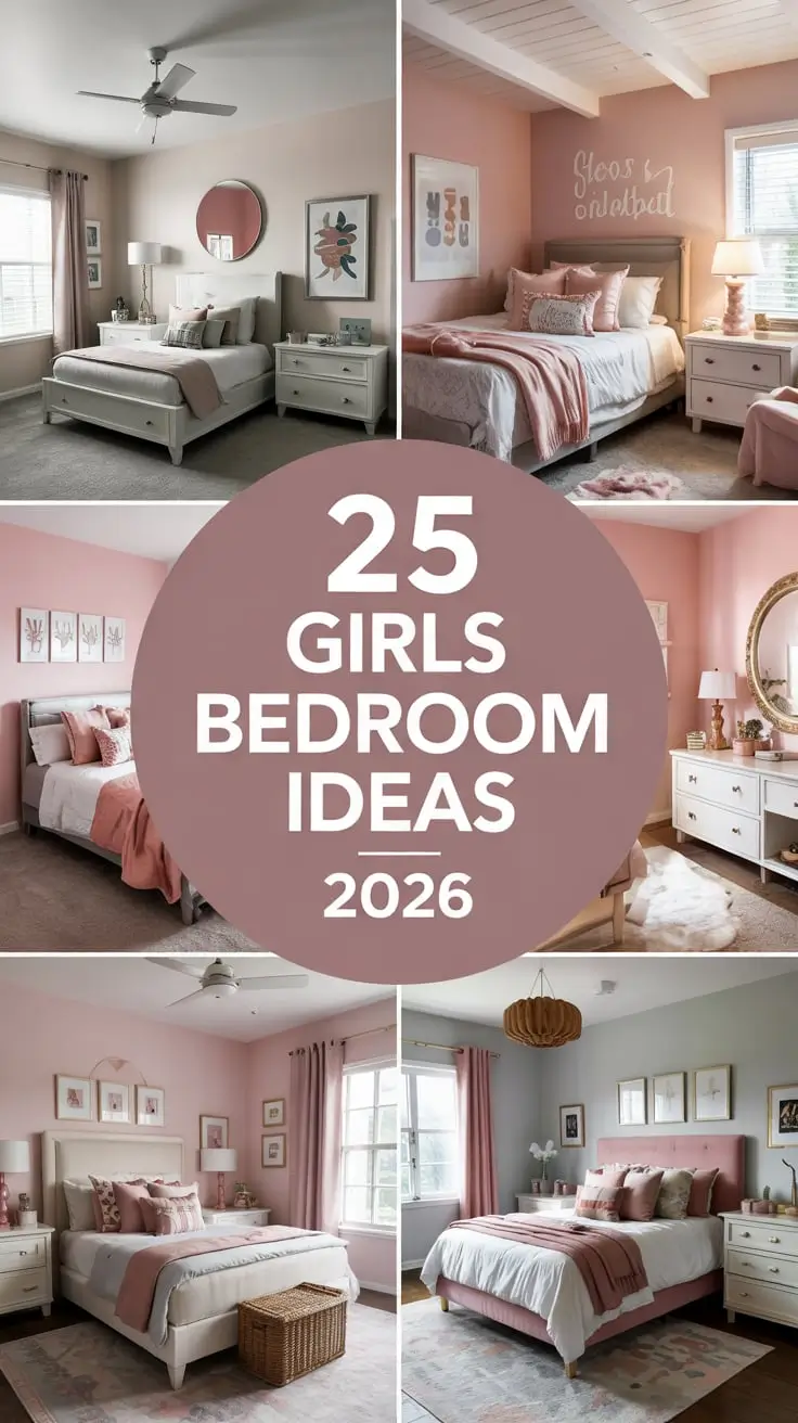 Girls Bedroom Ideas 2026: Stylish, Simple & Aesthetic Designs for Every Age