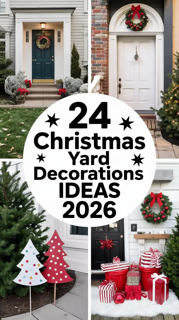 Christmas Yard Decorations Ideas 2026: Modern, DIY & Outdoor Holiday Inspiration